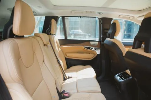 Modern car interior Foto stock