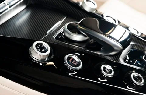 Modern car interior Foto stock