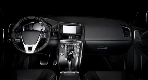 Modern car interior Stock-Fotos