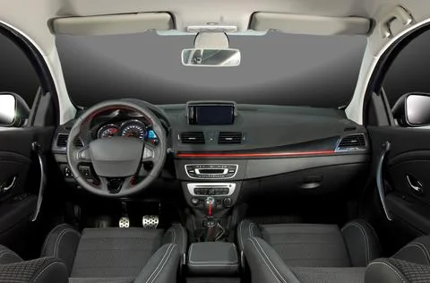 Modern car interior Photos