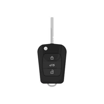 Modern car keys イラスト素材