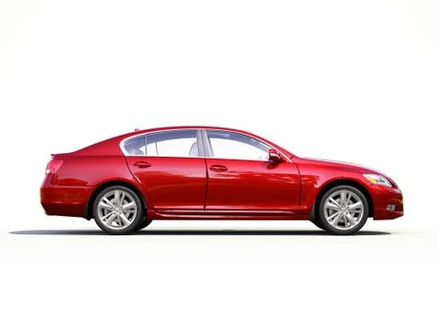 Modern car on a light background Stock-Illustration