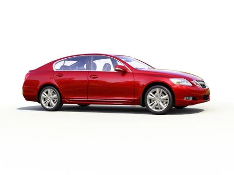 Modern car on a light background イラスト素材