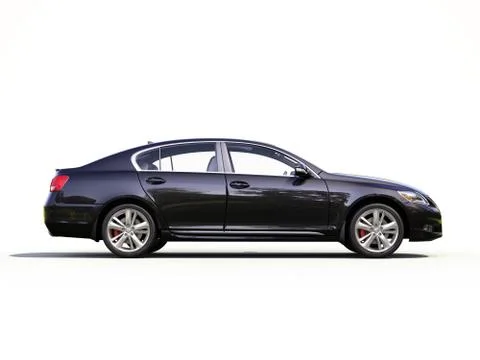 Modern car on a light background Stock-Illustration