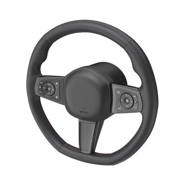 Modern car steering wheel Stock Illustration