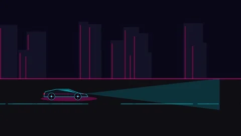 Modern car tech interface with vibrant digital gauges Stock Footage 341295393