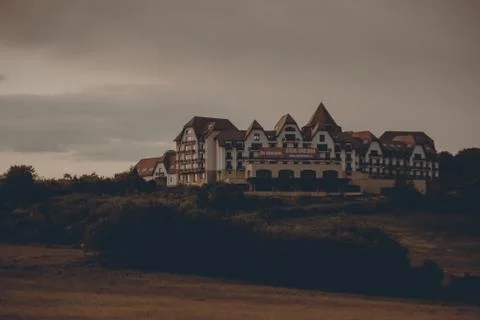 Modern Castle 库存照片