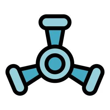 Modern ceiling fan rotating and providing cooling airflow Ilustración de archivo