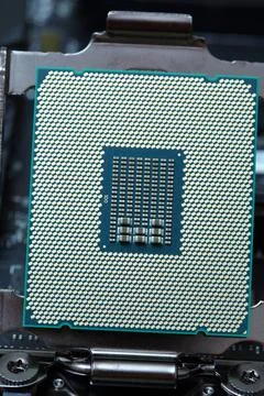 Modern central processor CPU Modern central processor CPU unit before inst... 스톡 사진