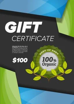 Modern Certificate design Stock Illustration