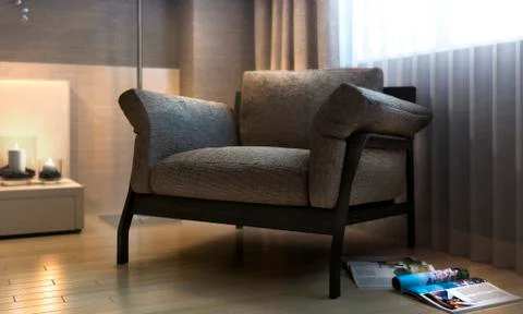 Modern chair Illustrazione stock