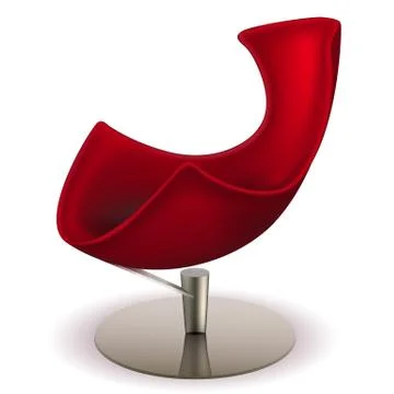 Modern chair Stock Illustration