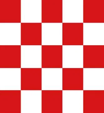 Modern Checkered Pattern Red And White Texture Chess Print Stock Illustration