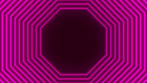 Modern chic black and pink zigzag diamond pattern on white background Stock Footage 289234212