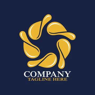 Modern chips star logo. Vector illustration Stock Illustration