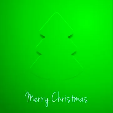 Modern christmas tree Stock Illustration