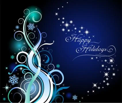 Modern Christmas tree Stock Illustration