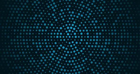 Modern circeled halftone pattern with dots. Minimalism, vector. Background fo Illustrazione stock