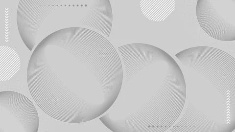 Modern Circles Line Background Geometric Abstract Futuristic Pattern Design.. Stock Illustration