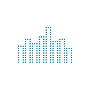 Modern City Design Vector Template, Real estate Concept, Emblem, Design Conce Stock Illustration