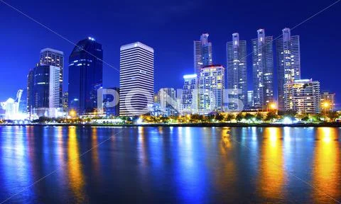 Modern city Stock Illustration