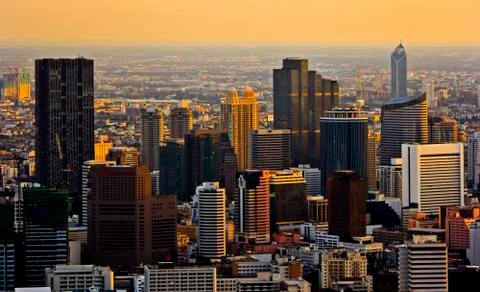Modern city Foto stock