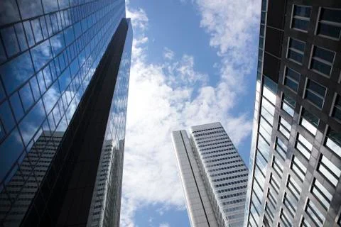 Modern city. Stock Photos