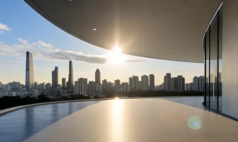 Modern city skyline Stock Footage 288191192