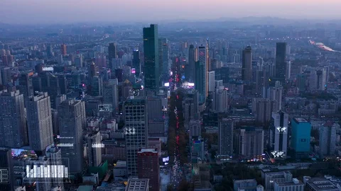 Modern city with wireless network connection concept Stockbeeldmateriaal 128499275