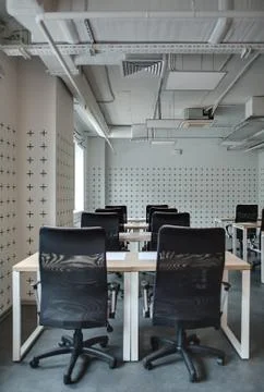 Modern class room Stock Photos