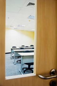 Modern classroom Stock Photos