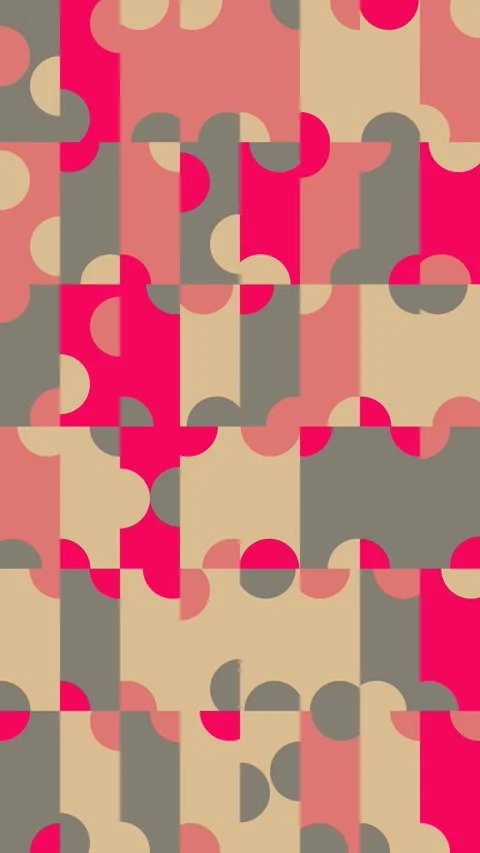 Modern Clean Design Background With Generative Geometric Shape Motion Stock Footage 330978499