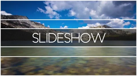 Modern Clean Slideshow - Photo Video & Text Display Gallery Transition Portfolio Stock After Effects