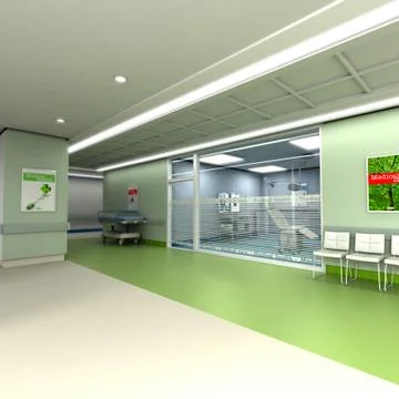 Modern clinic Stock Illustration