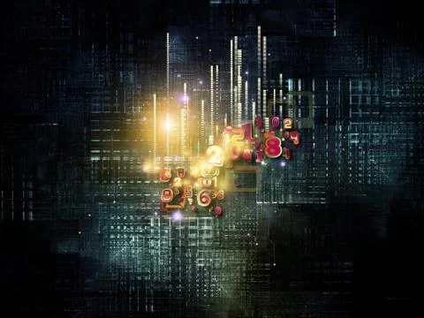 Modern Cloud Technology Ilustração Stock