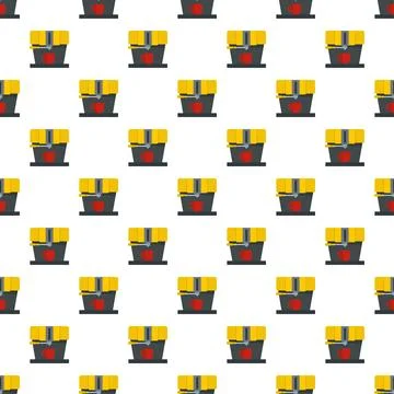 Modern coffee machine pattern seamless Illustrazione stock