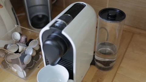 Modern Coffee Maker Stock Footage 99320542