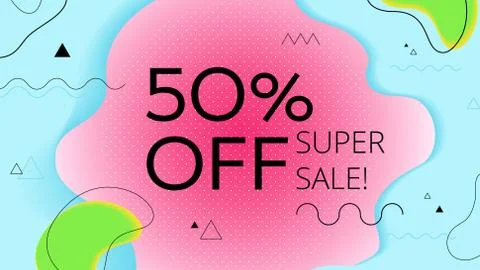 Modern color vector cover template Stock Illustration
