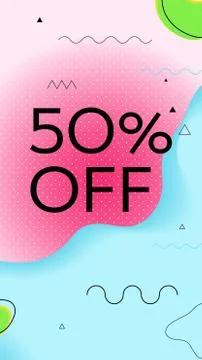 Modern color vector cover template Stock Illustration