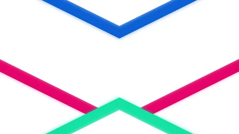 Modern Colored Triangle Shape Changes On Gift Style Background turn animation  Stock Footage 172054490