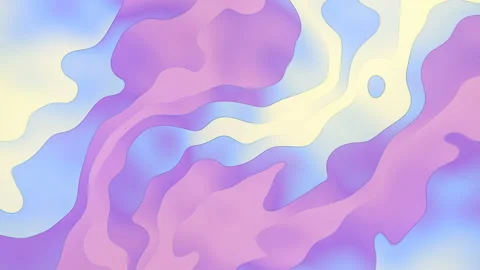 Modern colored wave flow loop animation. Trendy abstract background. 4K, UHD Stock Footage 122297227