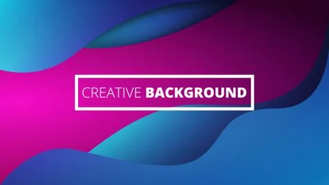 Modern colorful background with gradient elements. Digital template for desig Stock Illustration