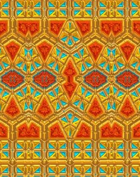 Modern colorful background with original pattern 스톡 일러스트