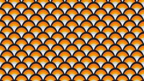 Modern colorful background. Seamless pattern. Scale design Illustrazione stock