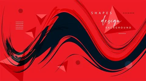 Modern colorful gradient background patterns, abstract geometric shape grap.. Stock Illustration