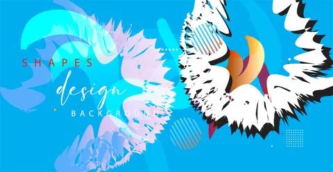 Modern colorful gradient background patterns, abstract geometric shape grap.. Stock Illustration