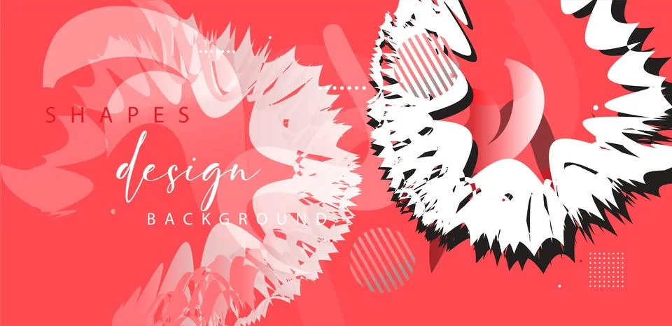 Modern colorful gradient background patterns, abstract geometric shape grap.. 库存插图