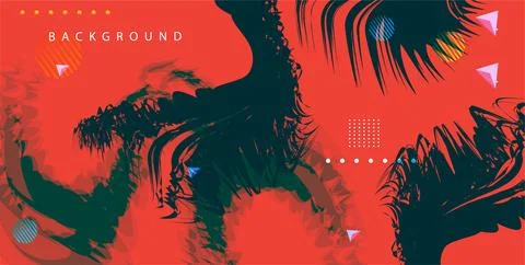 Modern colorful gradient background patterns, abstract geometric shape grap.. Stock Illustration