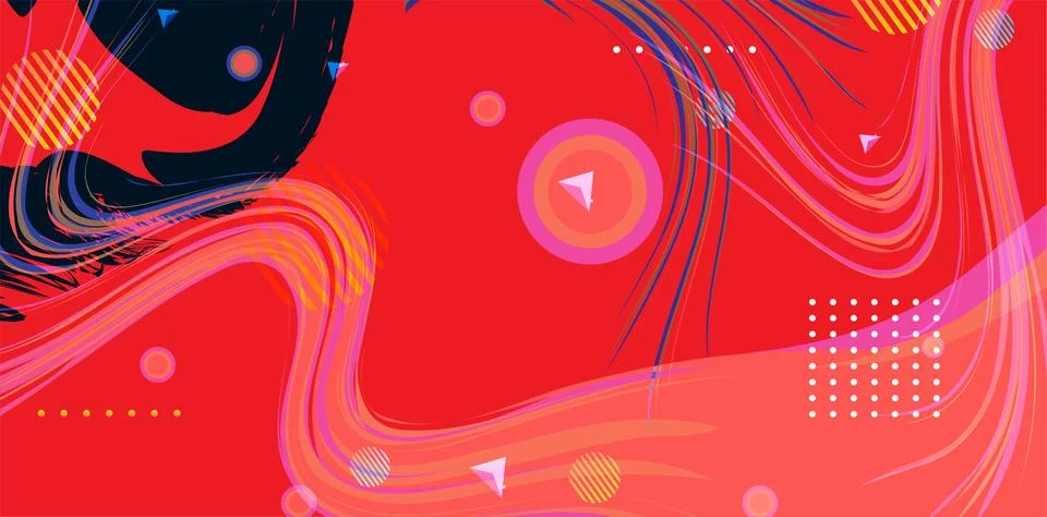 Modern colorful gradient background patterns, abstract geometric shape grap.. Stock Illustration