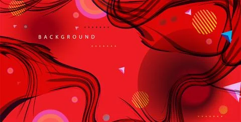 Modern colorful gradient background patterns, abstract geometric shape grap.. Stock Illustration